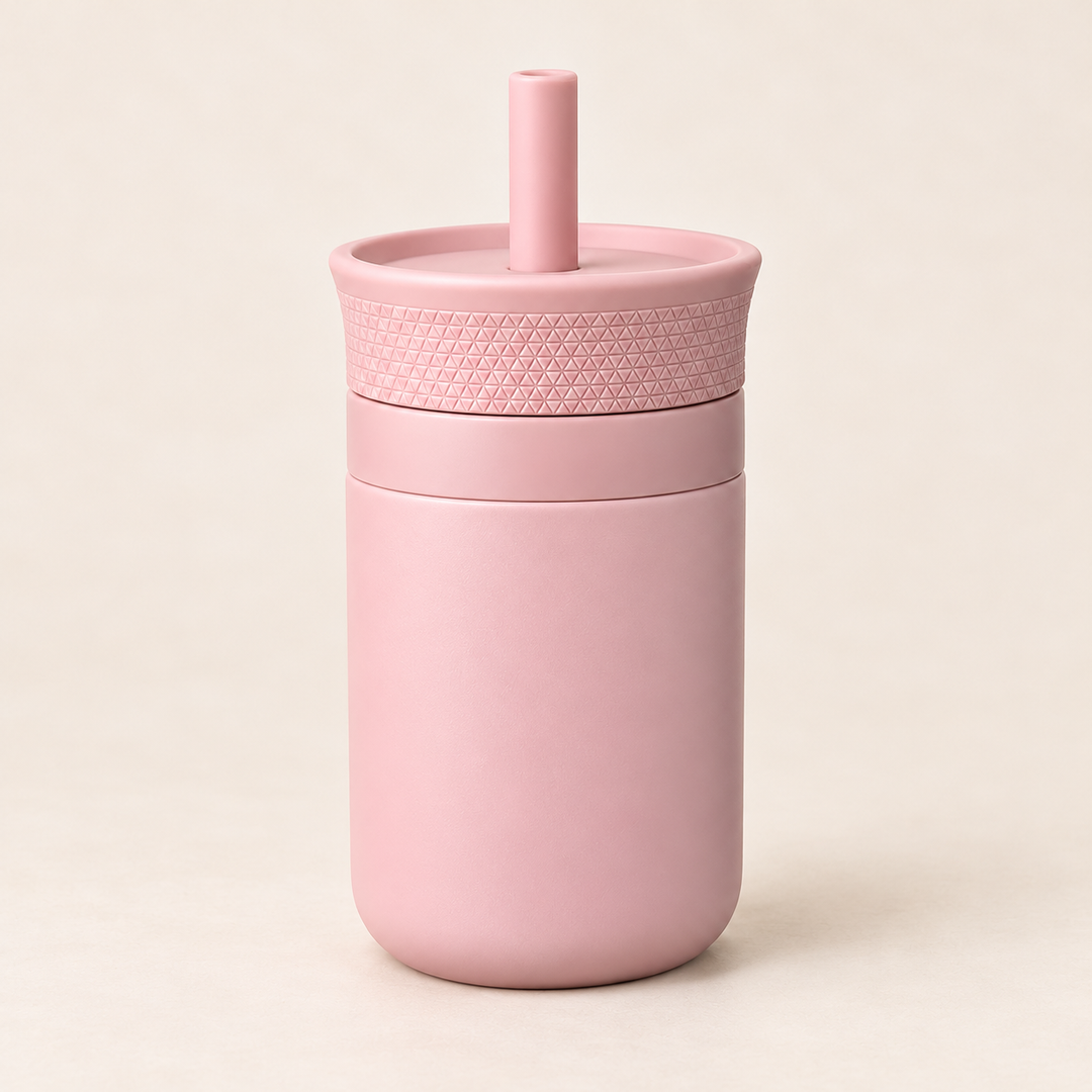 Personalized Kids’ Stainless Steel Straw Tumbler