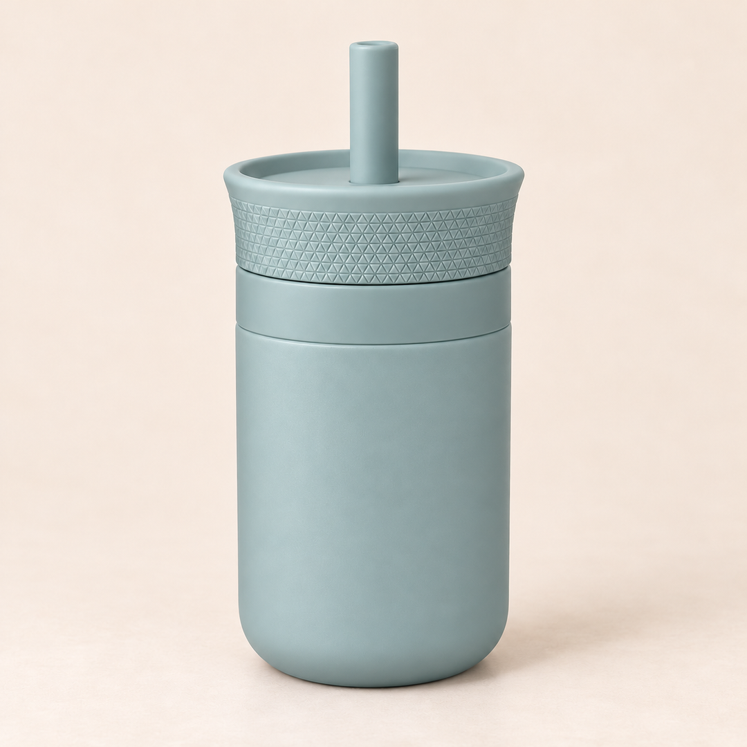 Personalized Kids’ Stainless Steel Straw Tumbler