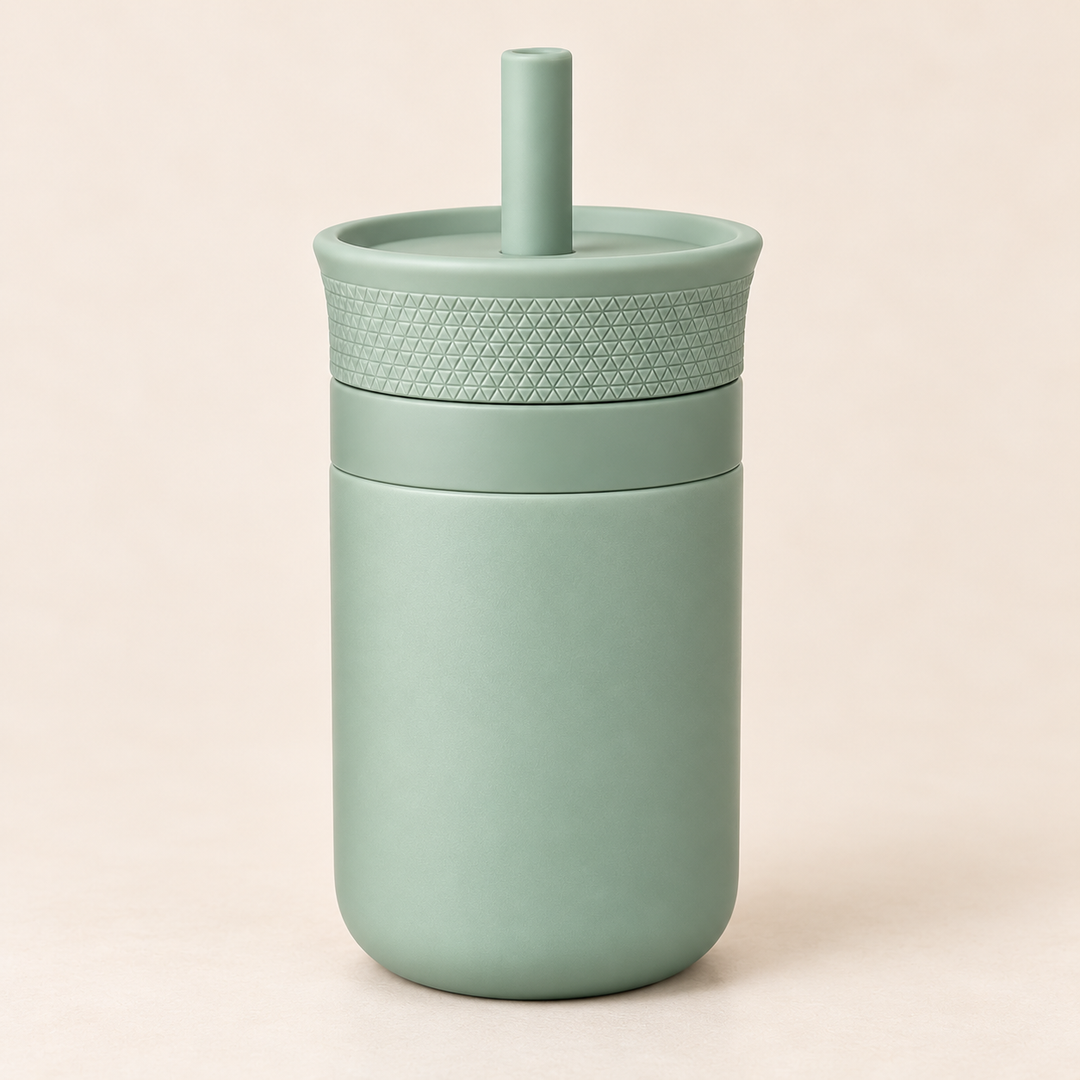 Personalized Kids’ Stainless Steel Straw Tumbler