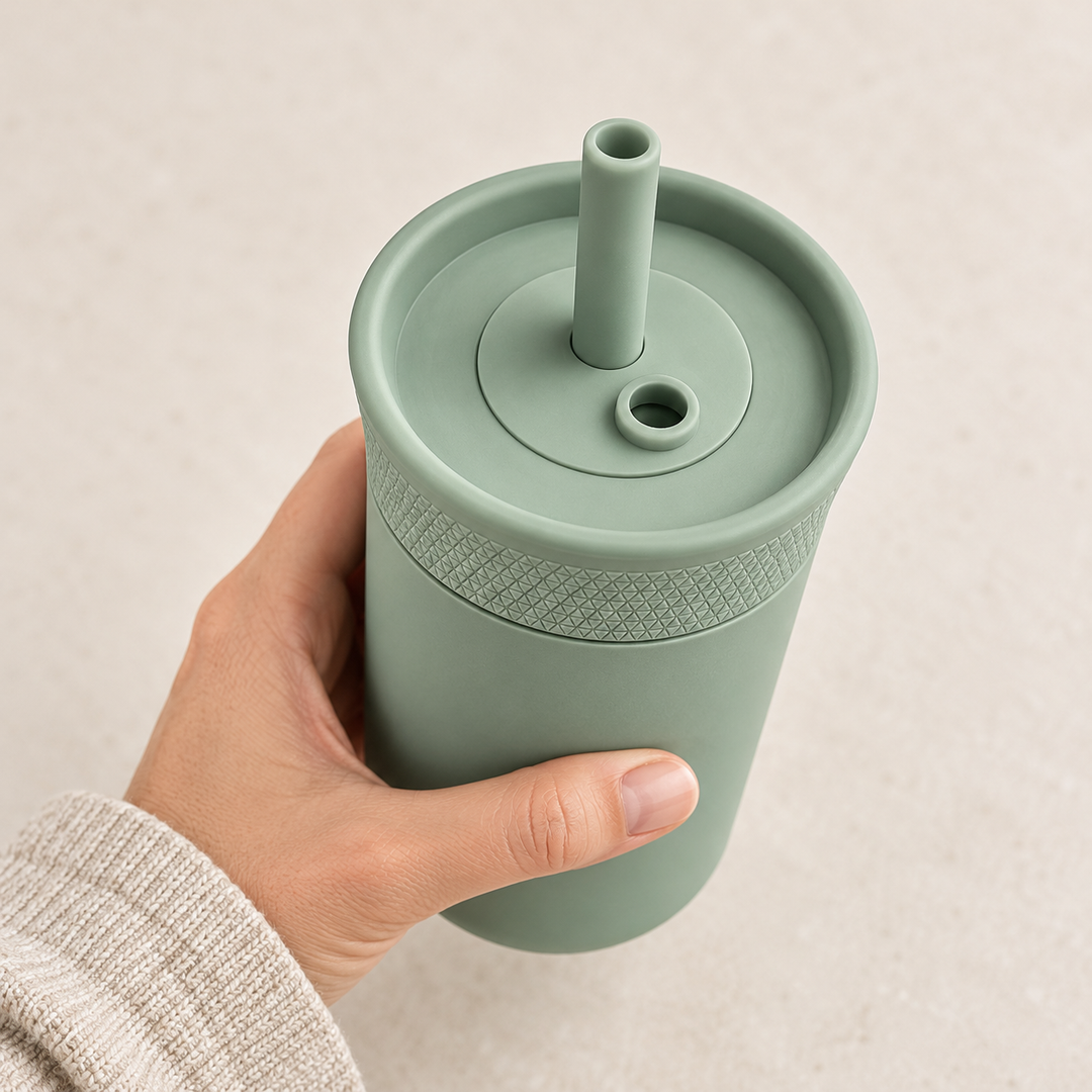 Personalized Kids’ Stainless Steel Straw Tumbler