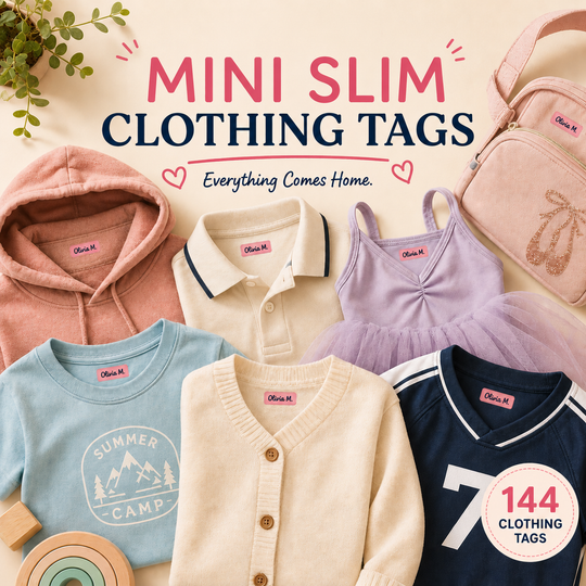 Mini Slim Clothing Tags