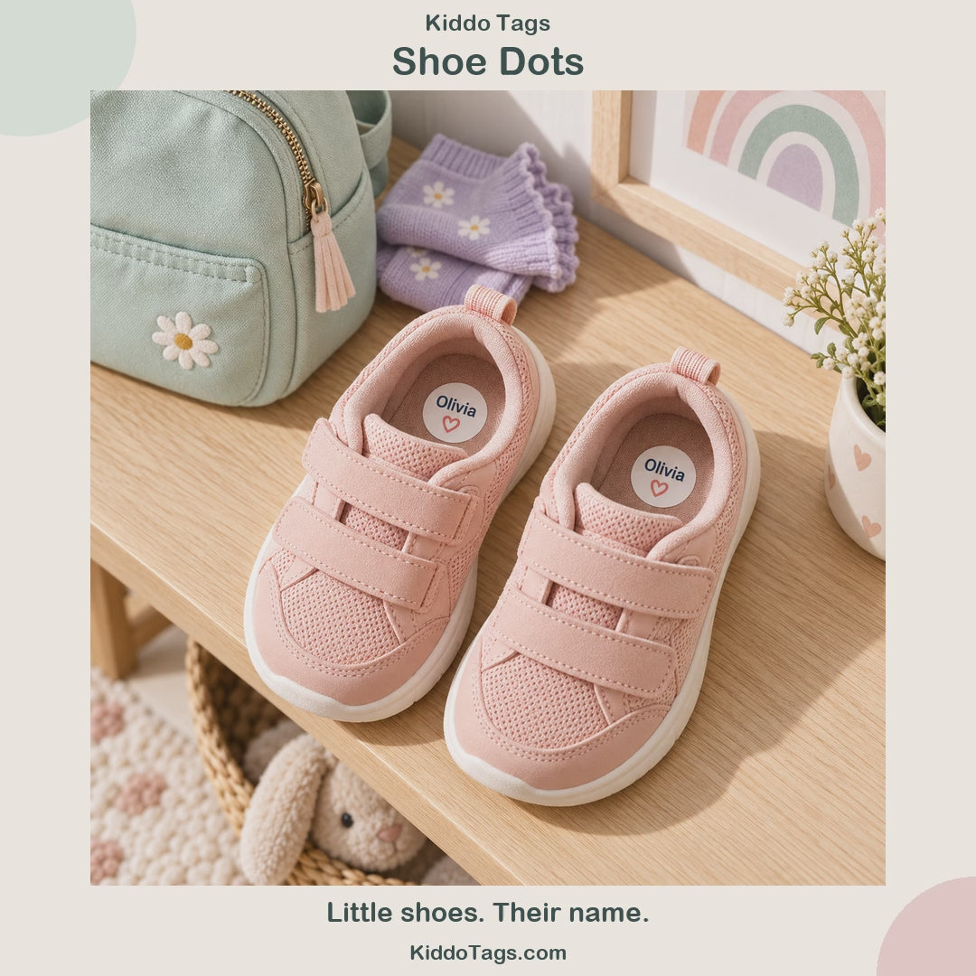Shoe Dots by Kiddo Tags - product video