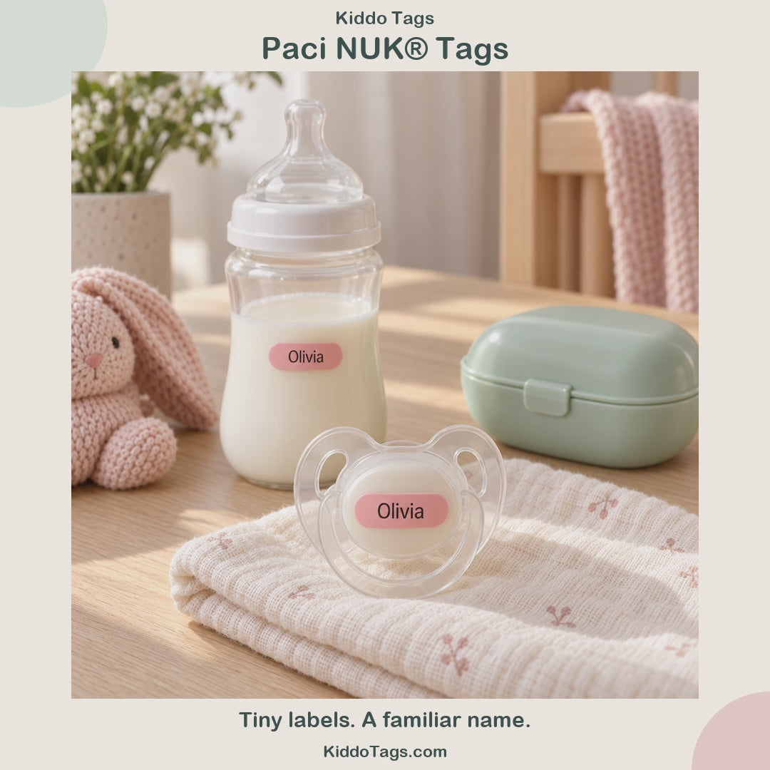 Paci NUK Tags by Kiddo Tags - product video 2
