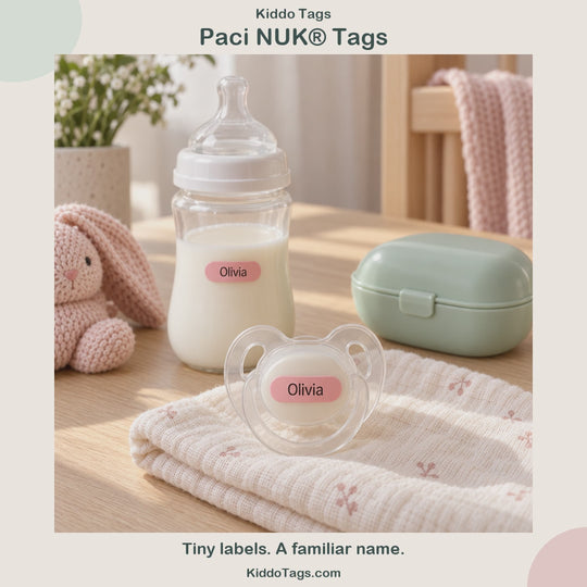 Paci NUK Tags by Kiddo Tags - product video 2